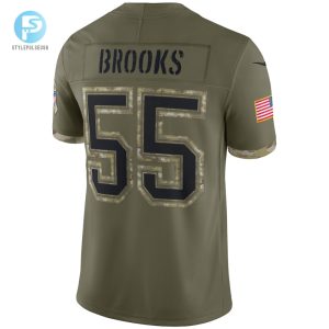 Mens Tampa Bay Buccaneers Derrick Brooks Nike Olive 2022 Salute To Service Retired Player Limited Jersey stylepulseusa 1 2
