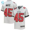 Youth Tampa Bay Buccaneers Devin White Nike Gray Inverted Team Game Jersey stylepulseusa 1