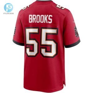 Mens Tampa Bay Buccaneers Derrick Brooks Nike Red Game Retired Player Jersey stylepulseusa 1 2