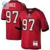 Mens Tampa Bay Buccaneers Simeon Rice Mitchell Ness Red Legacy Replica Jersey stylepulseusa 1