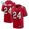 Mens Tampa Bay Buccaneers Cadillac Williams Nike Red Game Retired Player Jersey stylepulseusa 1