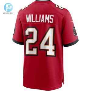 Mens Tampa Bay Buccaneers Cadillac Williams Nike Red Game Retired Player Jersey stylepulseusa 1 2