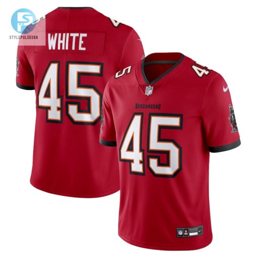 Mens Tampa Bay Buccaneers Devin White Nike Red Vapor Untouchable Limited Jersey stylepulseusa 1
