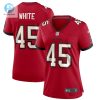 Womens Tampa Bay Buccaneers Devin White Nike Red Game Player Jersey stylepulseusa 1