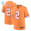 Mens Tampa Bay Buccaneers Kyle Trask Nike Orange Throwback Game Jersey stylepulseusa 1