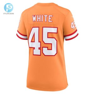 Womens Tampa Bay Buccaneers Devin White Nike Orange Player Jersey stylepulseusa 1 2