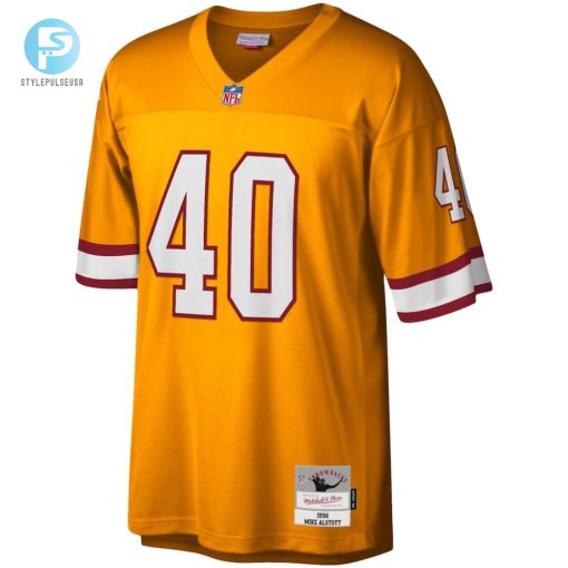 Youth Tampa Bay Buccaneers Mike Alstott Mitchell Ness Orange 1996 Retired Player Legacy Jersey stylepulseusa 1 1