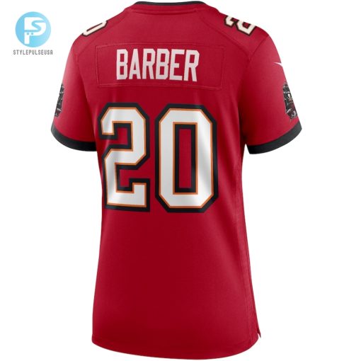 Womens Tampa Bay Buccaneers Ronde Barber Nike Red Game Retired Player Jersey stylepulseusa 1 2