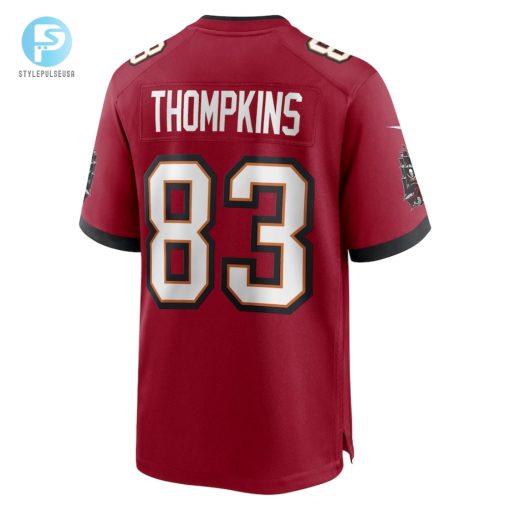 Mens Tampa Bay Buccaneers Deven Thompkins Nike Red Game Player Jersey stylepulseusa 1 2