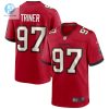 Mens Tampa Bay Buccaneers Zach Triner Nike Red Game Jersey stylepulseusa 1