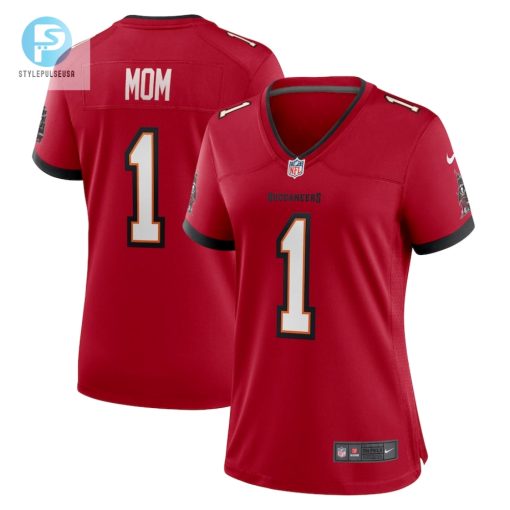 Womens Tampa Bay Buccaneers Number 1 Mom Nike Red Game Jersey stylepulseusa 1
