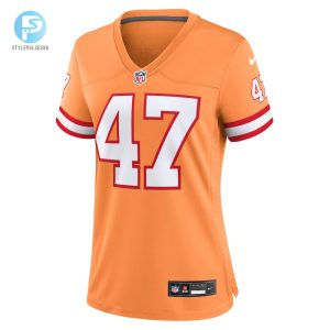 Womens Tampa Bay Buccaneers John Lynch Nike Orange Throwback Game Jersey stylepulseusa 1 1