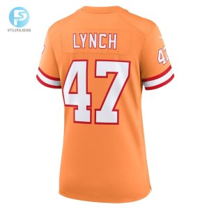 Womens Tampa Bay Buccaneers John Lynch Nike Orange Throwback Game Jersey stylepulseusa 1 2