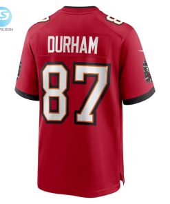Mens Tampa Bay Buccaneers Payne Durham Nike Red Game Jersey stylepulseusa 1 5
