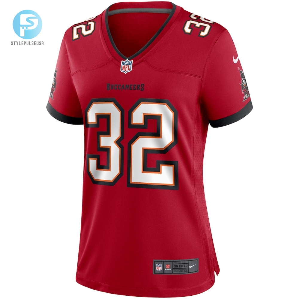 Womens Tampa Bay Buccaneers James Wilder Nike Red Game Retired Player Jersey 