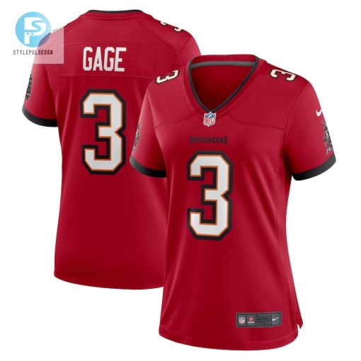Womens Tampa Bay Buccaneers Russell Gage Nike Red Game Jersey stylepulseusa 1