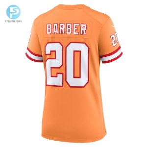 Womens Tampa Bay Buccaneers Ronde Barber Nike Orange Throwback Game Jersey stylepulseusa 1 2