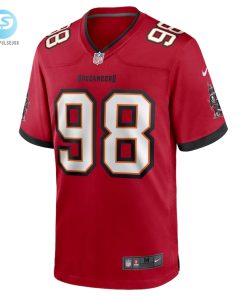 Mens Tampa Bay Buccaneers Anthony Nelson Nike Red Game Jersey stylepulseusa 1 1