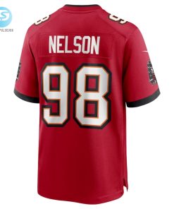 Mens Tampa Bay Buccaneers Anthony Nelson Nike Red Game Jersey stylepulseusa 1 2