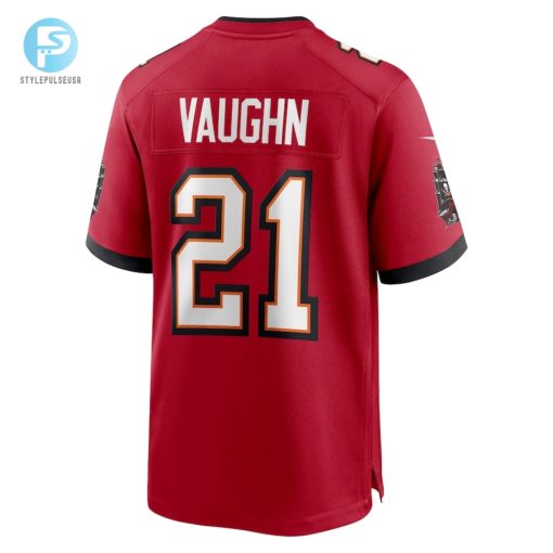 Mens Tampa Bay Buccaneers Keshawn Vaughn Nike Red Player Jersey stylepulseusa 1 2