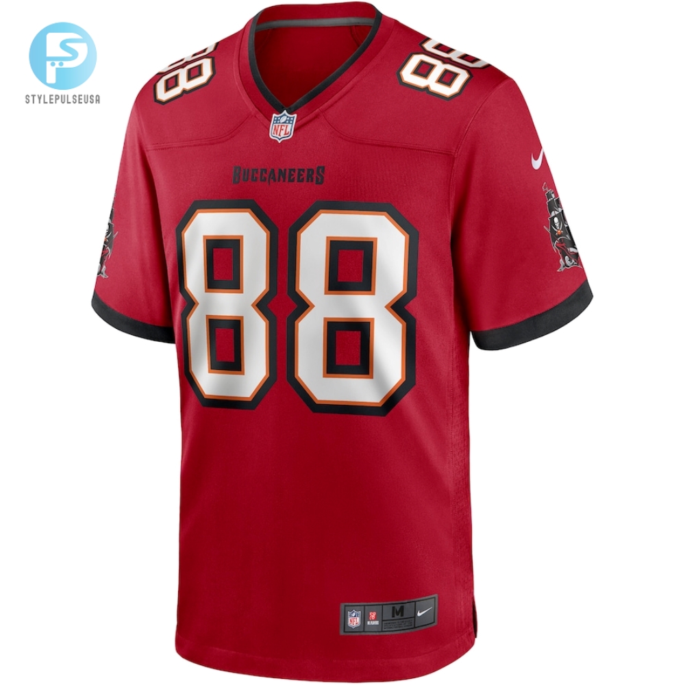 Mens Tampa Bay Buccaneers Mark Carrier Nike Red Game Retired Player Jersey 