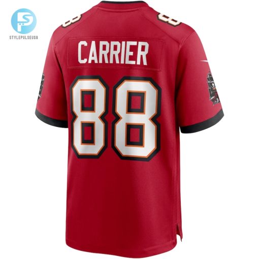 Mens Tampa Bay Buccaneers Mark Carrier Nike Red Game Retired Player Jersey stylepulseusa 1 2