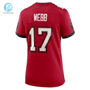 Womens Tampa Bay Buccaneers Raleigh Webb Nike Red Game Jersey stylepulseusa 1 2