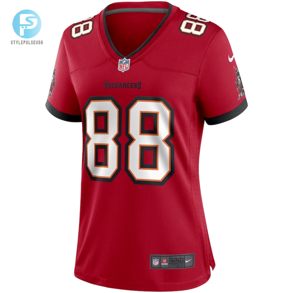 Womens Tampa Bay Buccaneers Mark Carrier Nike Red Game Retired Player Jersey 