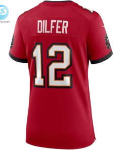 Womens Tampa Bay Buccaneers Trent Dilfer Nike Red Game Retired Player Jersey stylepulseusa 1 2