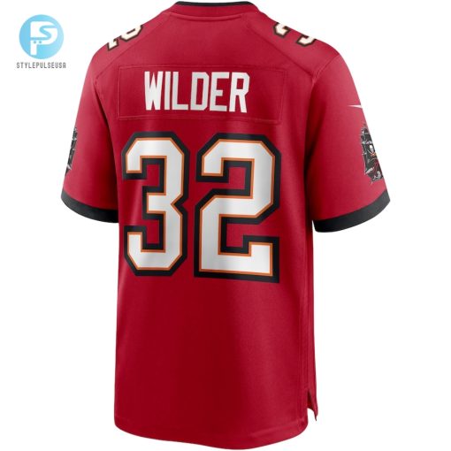 Mens Tampa Bay Buccaneers James Wilder Nike Red Game Retired Player Jersey stylepulseusa 1 2