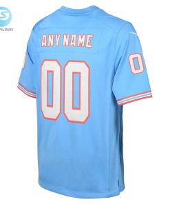 Youth Tennessee Titans Nike Light Blue Oilers Throwback Custom Game Jersey stylepulseusa 1 2