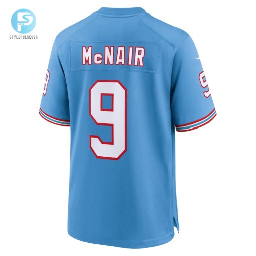 Mens Tennessee Titans Steve Mcnair Nike Light Blue Oilers Throwback Retired Player Game Jersey stylepulseusa 1 2