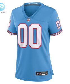 Womens Tennessee Titans Nike Light Blue Oilers Throwback Custom Game Jersey stylepulseusa 1 1