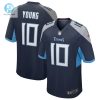 Mens Tennessee Titans Vince Young Nike Navy Game Retired Player Jersey stylepulseusa 1