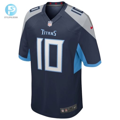 Mens Tennessee Titans Vince Young Nike Navy Game Retired Player Jersey stylepulseusa 1 1