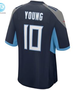 Mens Tennessee Titans Vince Young Nike Navy Game Retired Player Jersey stylepulseusa 1 2