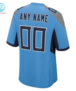 Mens Tennessee Titans Nike Light Blue Alternate Custom Game Jersey stylepulseusa 1 2