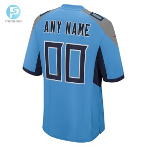 Mens Tennessee Titans Nike Light Blue Alternate Custom Game Jersey stylepulseusa 1 2