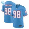 Youth Tennessee Titans Jeffery Simmons Nike Light Blue Game Jersey stylepulseusa 1