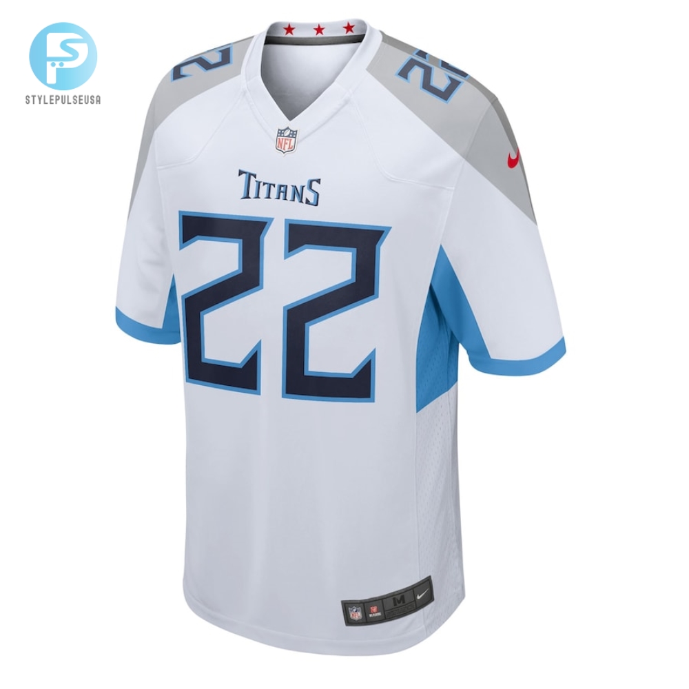 Youth Tennessee Titans Derrick Henry Nike White Game Jersey 