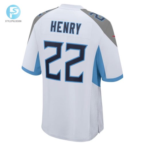 Youth Tennessee Titans Derrick Henry Nike White Game Jersey stylepulseusa 1 2