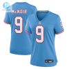 Womens Tennessee Titans Steve Mcnair Nike Light Blue Oilers Throwback Retired Player Game Jersey stylepulseusa 1