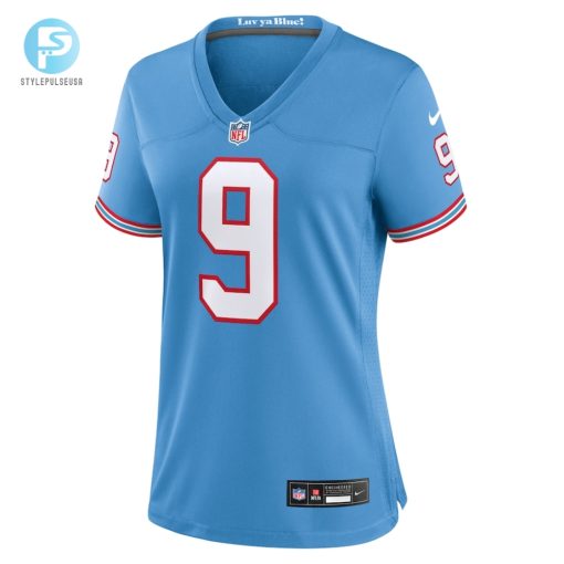 Womens Tennessee Titans Steve Mcnair Nike Light Blue Oilers Throwback Retired Player Game Jersey stylepulseusa 1 1