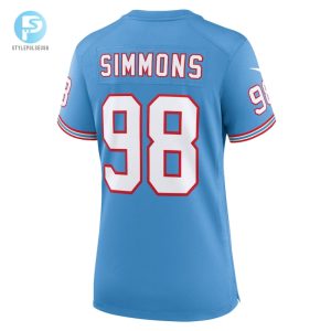 Womens Tennessee Titans Jeffery Simmons Nike Light Blue Player Jersey stylepulseusa 1 2