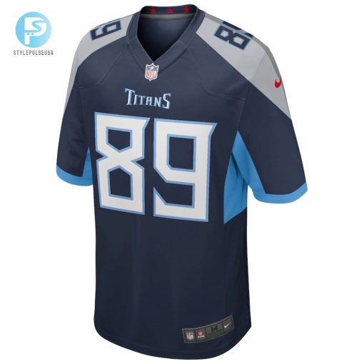 Mens Tennessee Titans Frank Wycheck Nike Navy Game Retired Player Jersey stylepulseusa 1 1