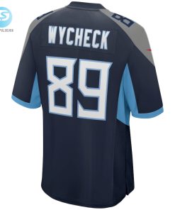 Mens Tennessee Titans Frank Wycheck Nike Navy Game Retired Player Jersey stylepulseusa 1 2