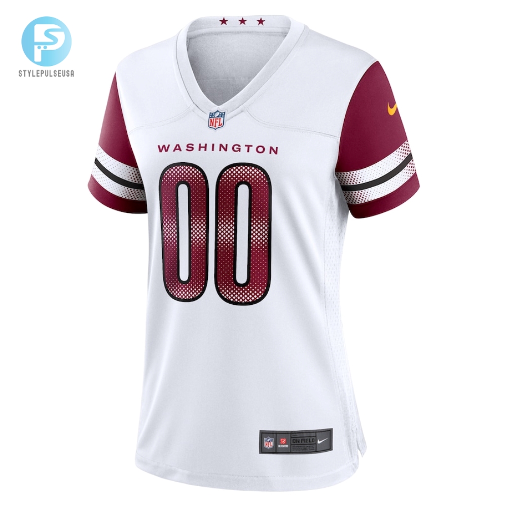 Score A Touchdown With Your Style In A Custom Commanders Jersey