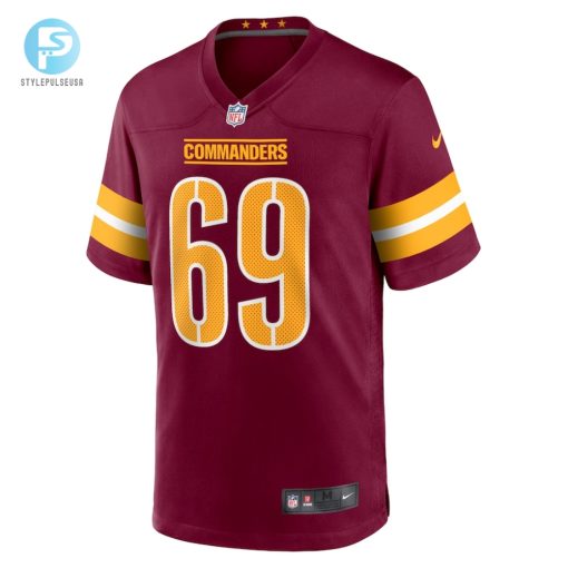 Lead The Charge In Style With Mens Burgundy Commanders Jersey stylepulseusa 1 1