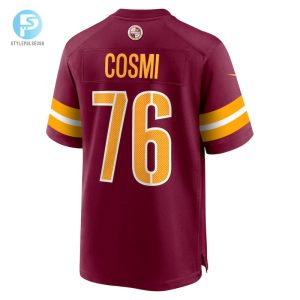 Score A Touchdown In Style Washington Commanders Sam Cosmi Jersey stylepulseusa 1 2