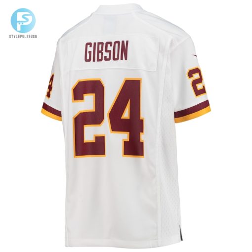 Get Lit With Gibson Antonio Gibson Nike Youth White Game Jersey stylepulseusa 1 2